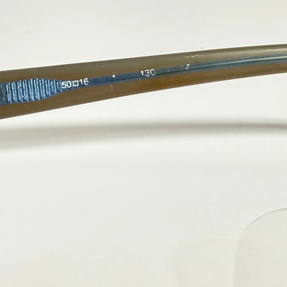 Calvin Klein CK 5572 200 Brown Blue‎ Rhinestone Eyeglasses Frames 50-16-130